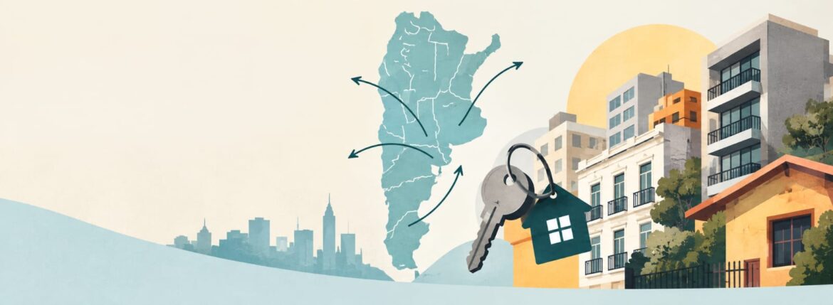 La Argentina que alquila: cómo la desregulación redibujó el mapa habitacional